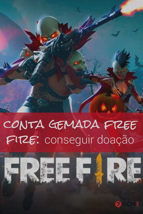 Conta gemada Free Fire: como conseguir doação .
